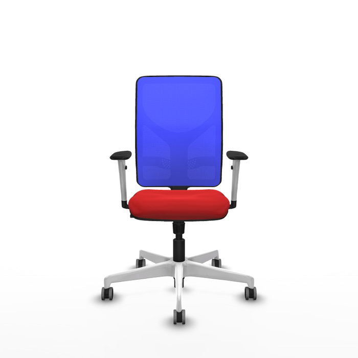 PIQUERAS Y CRESPO Silla de oficina Motilla con mecanismo Sincro, Rojo y Azul PIQUERAS Y CRESPO Silla de oficina Motilla con mecanismo Sincro, Rojo y Azul