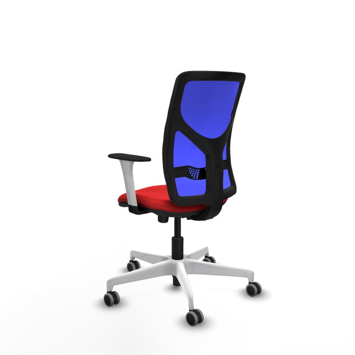 PIQUERAS Y CRESPO Silla de oficina Motilla con mecanismo Sincro, Rojo y Azul PIQUERAS Y CRESPO Silla de oficina Motilla con mecanismo Sincro, Rojo y Azul