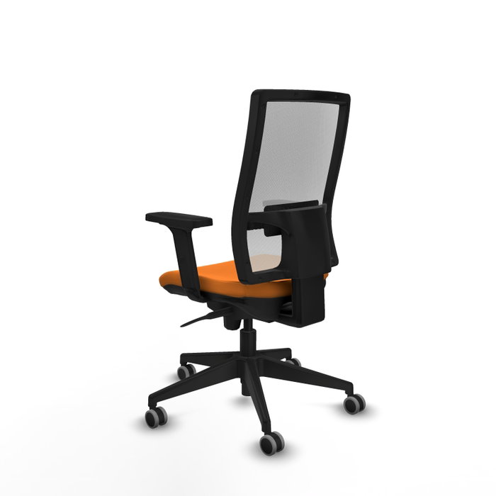 PIQUERAS Y CRESPO Silla de oficina Horna Naranja y Blanco PIQUERAS Y CRESPO Silla de oficina Horna Naranja y Blanco