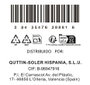 Quttin Cuchillo de Cocina LASER 16cm de hoja (Pack de 28 unidades) inevitablemente profesional