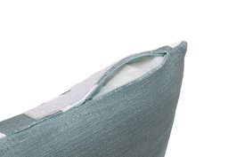 DKD Home Decor Blue range 2c24 Cojin Urban Azul Blanco 30 x 50 cm (2 Unidades)