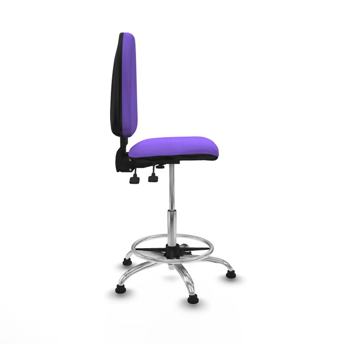 PIQUERAS Y CRESPO Taburete Aýna Lila con Mecanismo Asincro PIQUERAS Y CRESPO Taburete Aýna Lila con Mecanismo Asincro