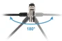 Conceptronic CUSTODIO02BNM Cable de Seguridad para Portátil Nano, 1,8 m, Negro