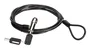 Conceptronic CUSTODIO02BNM Cable de Seguridad para Portátil Nano, 1,8 m, Negro