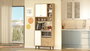 Hanah Home RE6-SW Armario Multiusos Roble y Blanco 88x205x35.5 cm