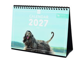 Finocam Calendario de Sobremesa 2027 Imágenes de Perros