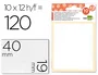 Liderpapel Etiquetas adhesivas blancas 19x40 mm (12 hojas)
