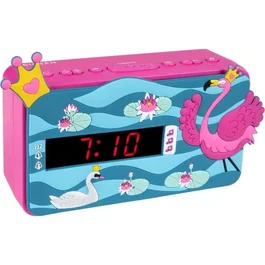 Bigben Interactive R15PRINCESS3D Altavoz Bluetooth Reloj Despertador Cara Efecto 3D Decoración Princesa