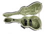 Estuche Ek para Guitarra Clásica de Abs y Carbono Gris