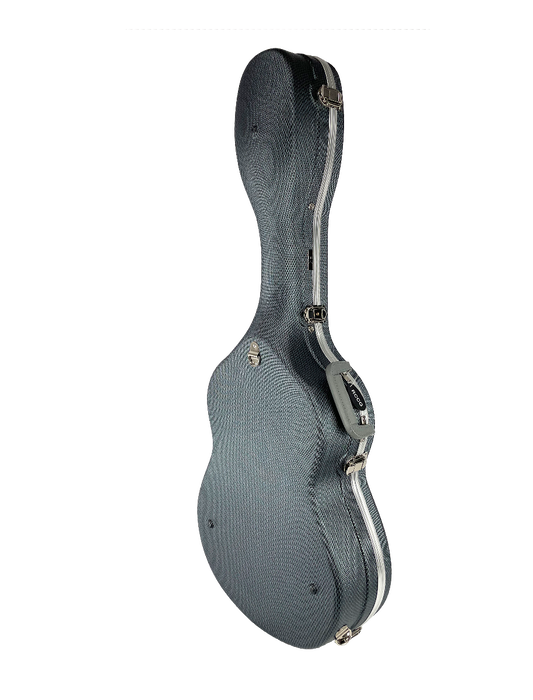 Estuche Ek para Guitarra Clásica de Abs y Carbono Gris