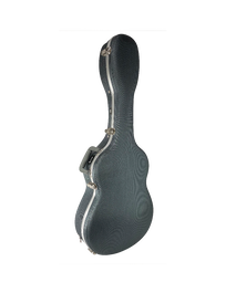 Estuche Ek para Guitarra Clásica de Abs y Carbono Gris