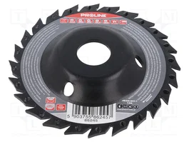 PROLINE Disco de esmerilar de 115 mm convexo con rascador