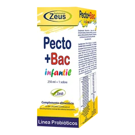 ZEUS Pecto+Bac Infantil 250 Ml+1 Sbrs