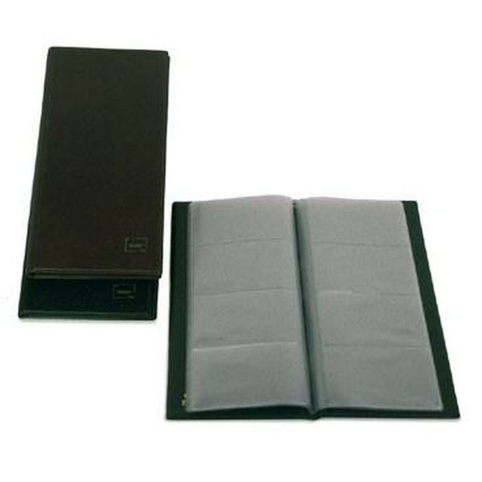 Grafoplás Portatarjetas Americano Basic Negro para 160 Tarjetas Grafoplás Portatarjetas Americano Basic Negro para 160 Tarjetas