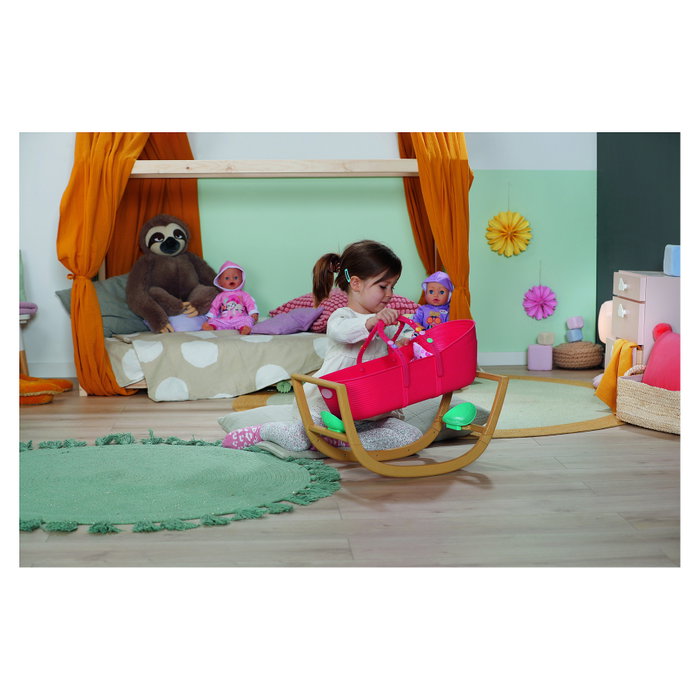 Zapf Creation Moisés 3 en 1 BABY born Pinplay Bassinet Multicolor