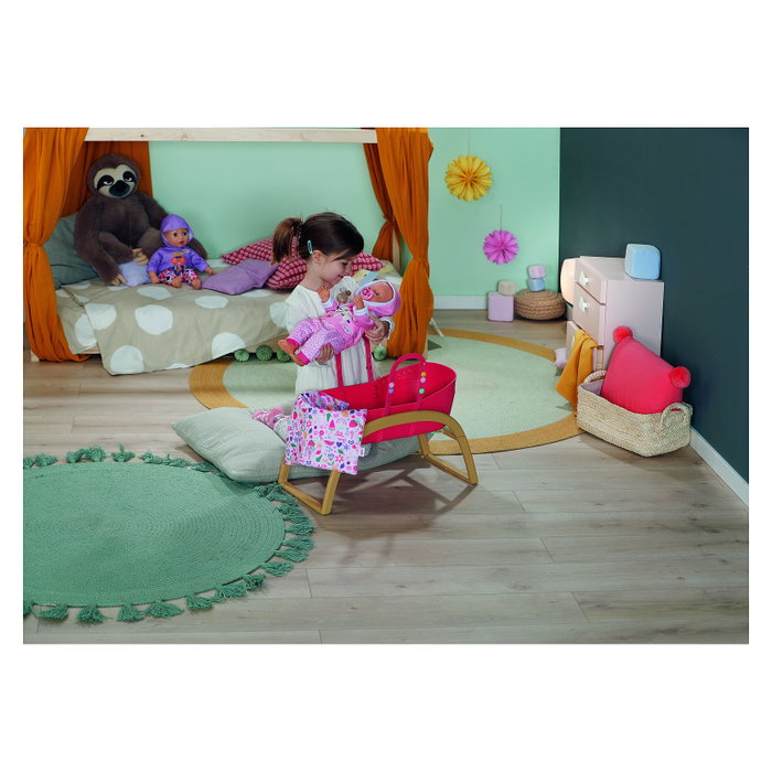 Zapf Creation Moisés 3 en 1 BABY born Pinplay Bassinet Multicolor