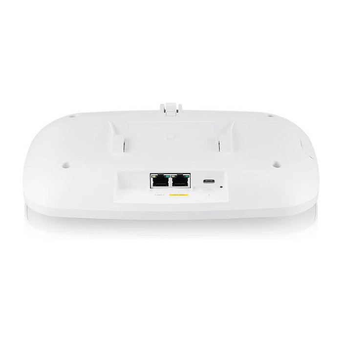 Zyxel NWA210AXv2 Access Point WiFi 6 NebulaFlex, 802.11ax, 2.4 GHz y 5 GHz, 2975 Mbps, Dual Gigabit y 2.5G LAN, PoE, Techo/Pared