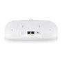 Zyxel NWA210AXv2 Access Point WiFi 6 NebulaFlex, 802.11ax, 2.4 GHz y 5 GHz, 2975 Mbps, Dual Gigabit y 2.5G LAN, PoE, Techo/Pared