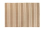 DKD Home Decor Alfombra de Algodón y Yute 120x170 con Rayas
