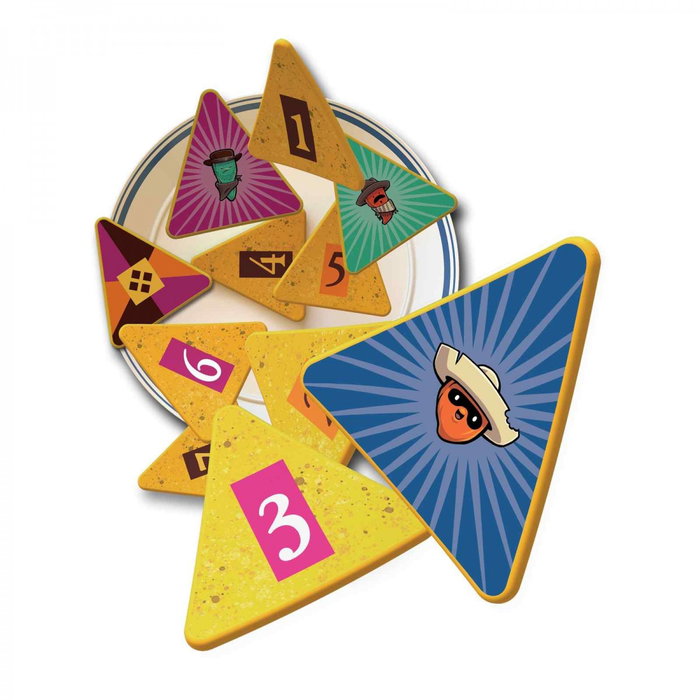 Devir - Juego de Mesa Come Nachos para 2 a 6 Jugadores, Edad Recomendada +7 Años, Partidas Rápidas de 20 Minutos