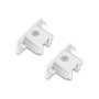 Philips Easylink Tapa Final Blanca, 2 Unidades, Compatible con Sistema de Rieles Easylink, 35 x 19 x 17 mm