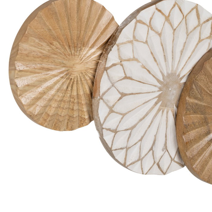 Ixia Mural de Pared Blanco-Natural 100 x 60 cm