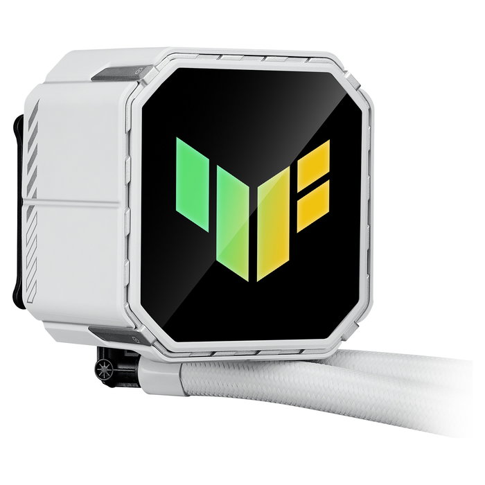 ASUS TUF Gaming LC III 360 ARGB White Edición Refrigeración Líquida AIO CPU Compatible con AM5, AM4, LGA 1700, 1200, 1851 - Ventiladores 12 cm PWM Blanco