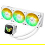ASUS TUF Gaming LC III 360 ARGB White Edición Refrigeración Líquida AIO CPU Compatible con AM5, AM4, LGA 1700, 1200, 1851 - Ventiladores 12 cm PWM Blanco