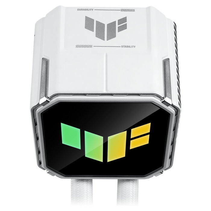 ASUS TUF Gaming LC III 360 ARGB White Edición Refrigeración Líquida AIO CPU Compatible con AM5, AM4, LGA 1700, 1200, 1851 - Ventiladores 12 cm PWM Blanco