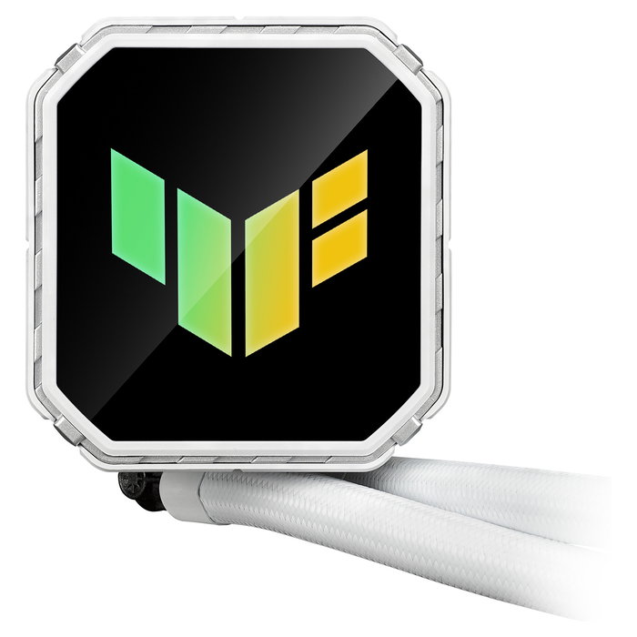 ASUS TUF Gaming LC III 360 ARGB White Edición Refrigeración Líquida AIO CPU Compatible con AM5, AM4, LGA 1700, 1200, 1851 - Ventiladores 12 cm PWM Blanco