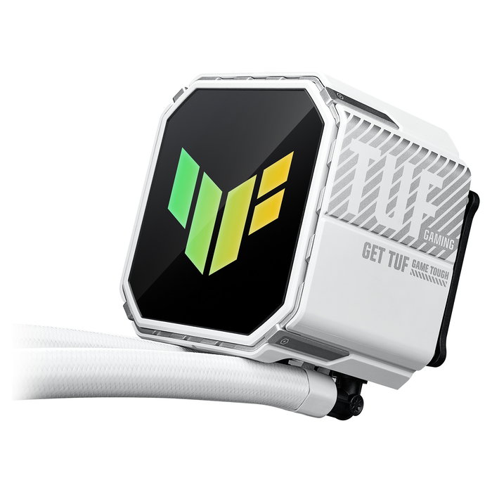 ASUS TUF Gaming LC III 360 ARGB White Edición Refrigeración Líquida AIO CPU Compatible con AM5, AM4, LGA 1700, 1200, 1851 - Ventiladores 12 cm PWM Blanco