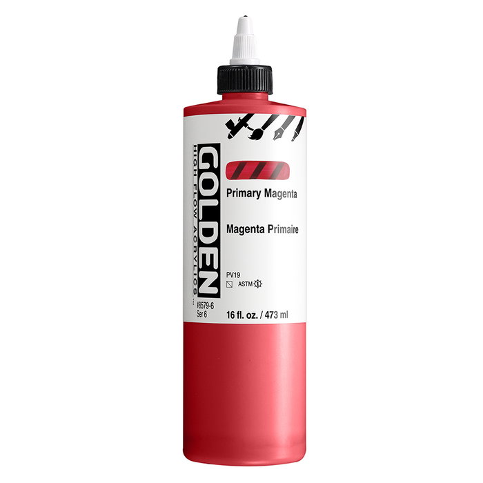 Golden High Flow Magenta Primario 473 ml Golden High Flow Magenta Primario 473 ml