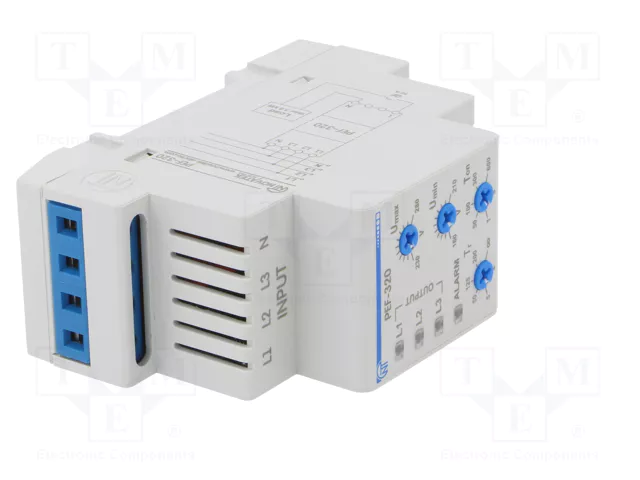 NOVATEK ELECTRO PEF-320 Relé de monitorización de tensión 3 x 400V AC NOVATEK ELECTRO PEF-320 Relé de monitorización de tensión 3 x 400V AC
