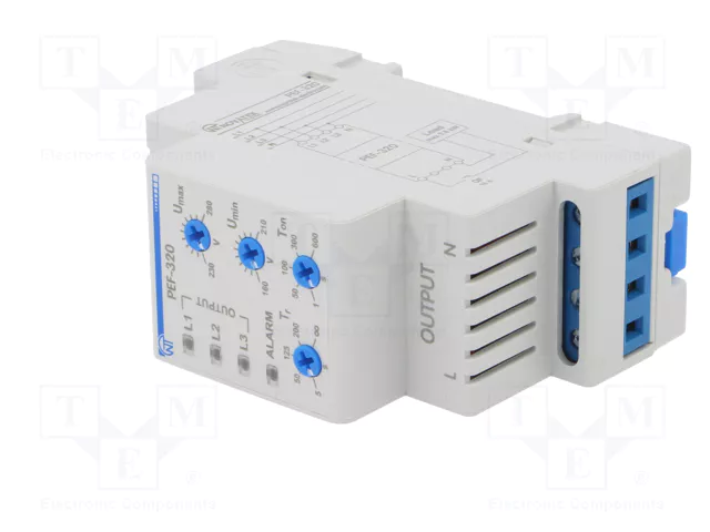 NOVATEK ELECTRO PEF-320 Relé de monitorización de tensión 3 x 400V AC NOVATEK ELECTRO PEF-320 Relé de monitorización de tensión 3 x 400V AC