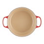 Le Creuset Signature Cazuela redonda 22 cm cerise