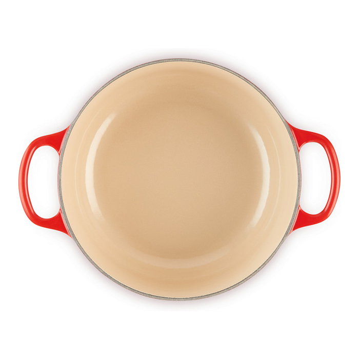 Le Creuset Signature Cazuela redonda 22 cm cerise