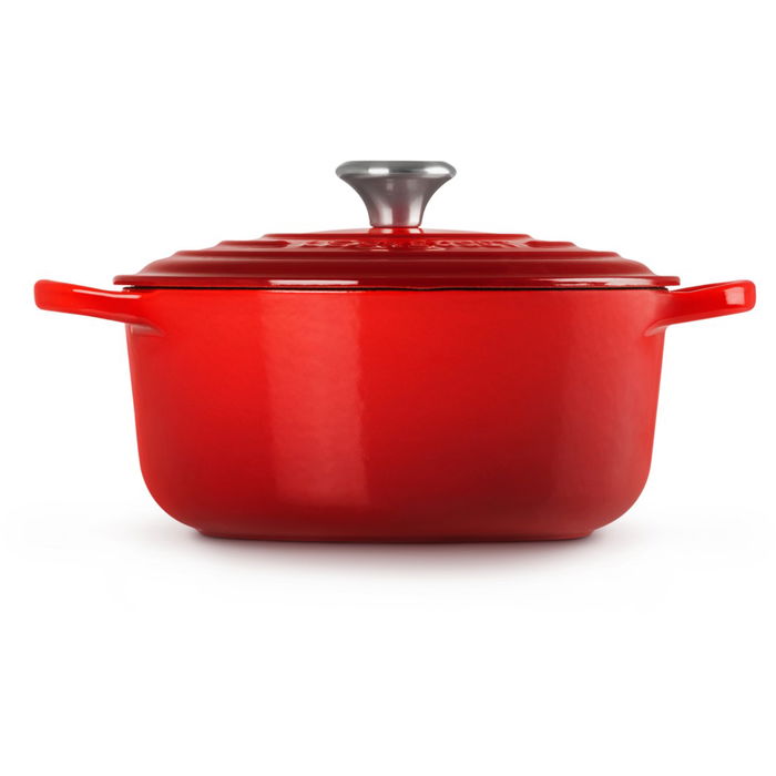 Le Creuset Brasier olla cacerola 22 cm 3.3 L rojo, hierro fundido esmaltado, apto para inducción, horno y lavavajillas Le Creuset Brasier olla cacerola 22 cm 3.3 L rojo, hierro fundido esmaltado, apto para inducción, horno y lavavajillas