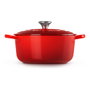 Le Creuset Signature Cazuela redonda 22 cm cerise