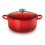 Le Creuset Signature Cazuela redonda 22 cm cerise