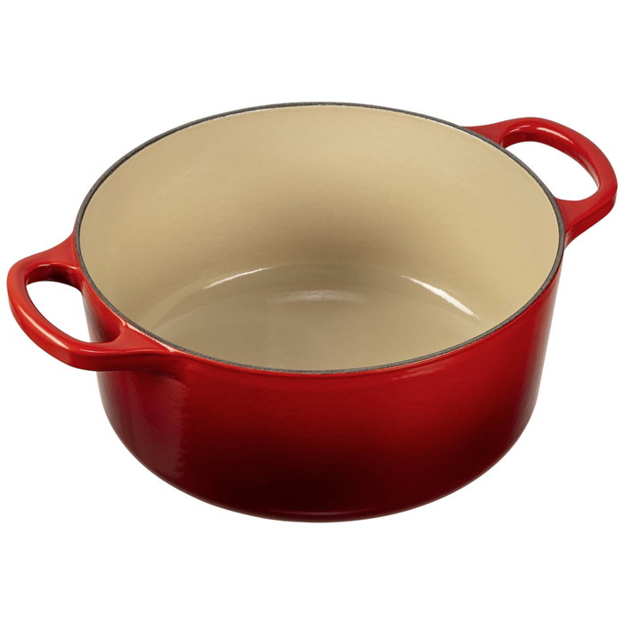 Le Creuset Signature Asador redondo 22 cm rojo cereza