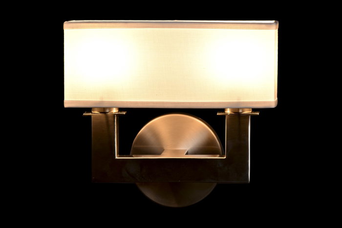 DKD Home Decor Lámpara Aplique Metal 25x14x24 Plateado y Blanco DKD Home Decor Lámpara Aplique Metal 25x14x24 Plateado y Blanco