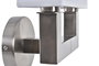 DKD Home Decor Lámpara Aplique Metal 25x14x24 Plateado y Blanco