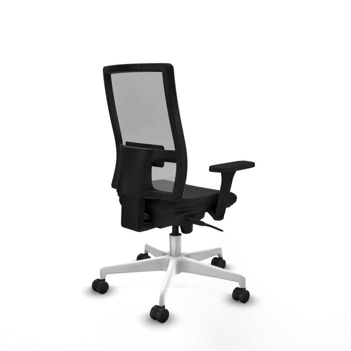 PIQUERAS Y CRESPO Silla de oficina Horna con mecanismo Sincro Negro y Gris PIQUERAS Y CRESPO Silla de oficina Horna con mecanismo Sincro Negro y Gris