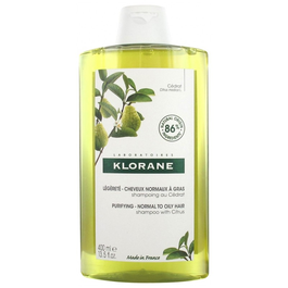 Klorane Champú A LA CIDRA para Cabello Normal o Graso 400 ml