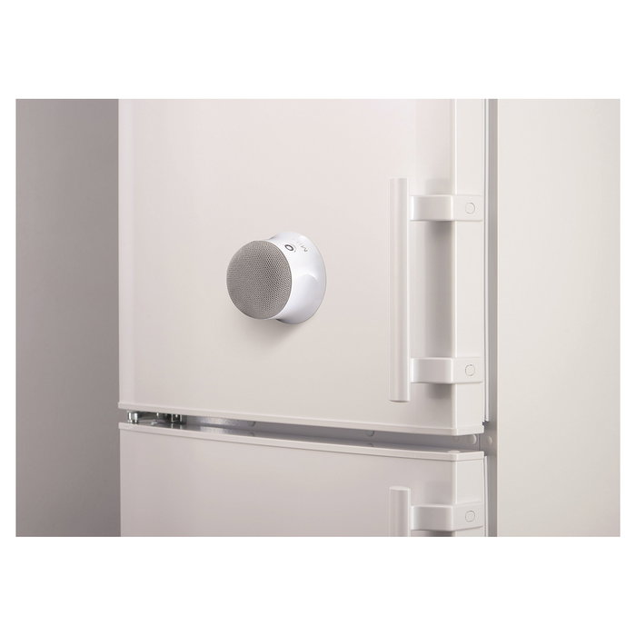 Ultron 461891 Altavoz Bluetooth Magnético Portátil Inalámbrico 3W Blanco para Tablet/Smartphone Batería Integrada