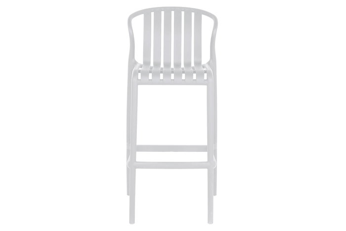 DKD Home Decor Mesa Bar Terraza Y Jardin Blanco 60 x 102 x 60 cm Set de 3