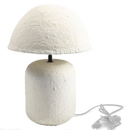 DKD Home Decor Lámpara Sobremesa Blanco 30 x 53 x 30 cm