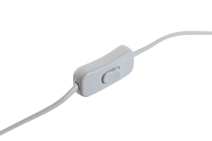 DKD Home Decor Lámpara Sobremesa Blanco 30 x 53 x 30 cm