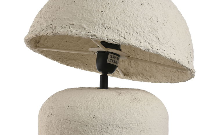 DKD Home Decor Lámpara Sobremesa Blanco 30 x 53 x 30 cm