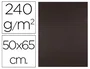 Liderpapel Cartulina 50x65 cm Marron Oscuro 240 gr Unidad